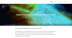 Desktop Screenshot of medienkomposition.at